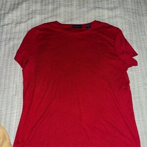Karen Scott Vibrant Red Short Sleeve Tee